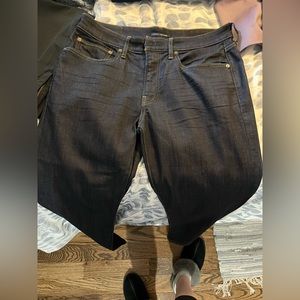 Lucky Brand dark wash jeans - perfect for shorter guy!